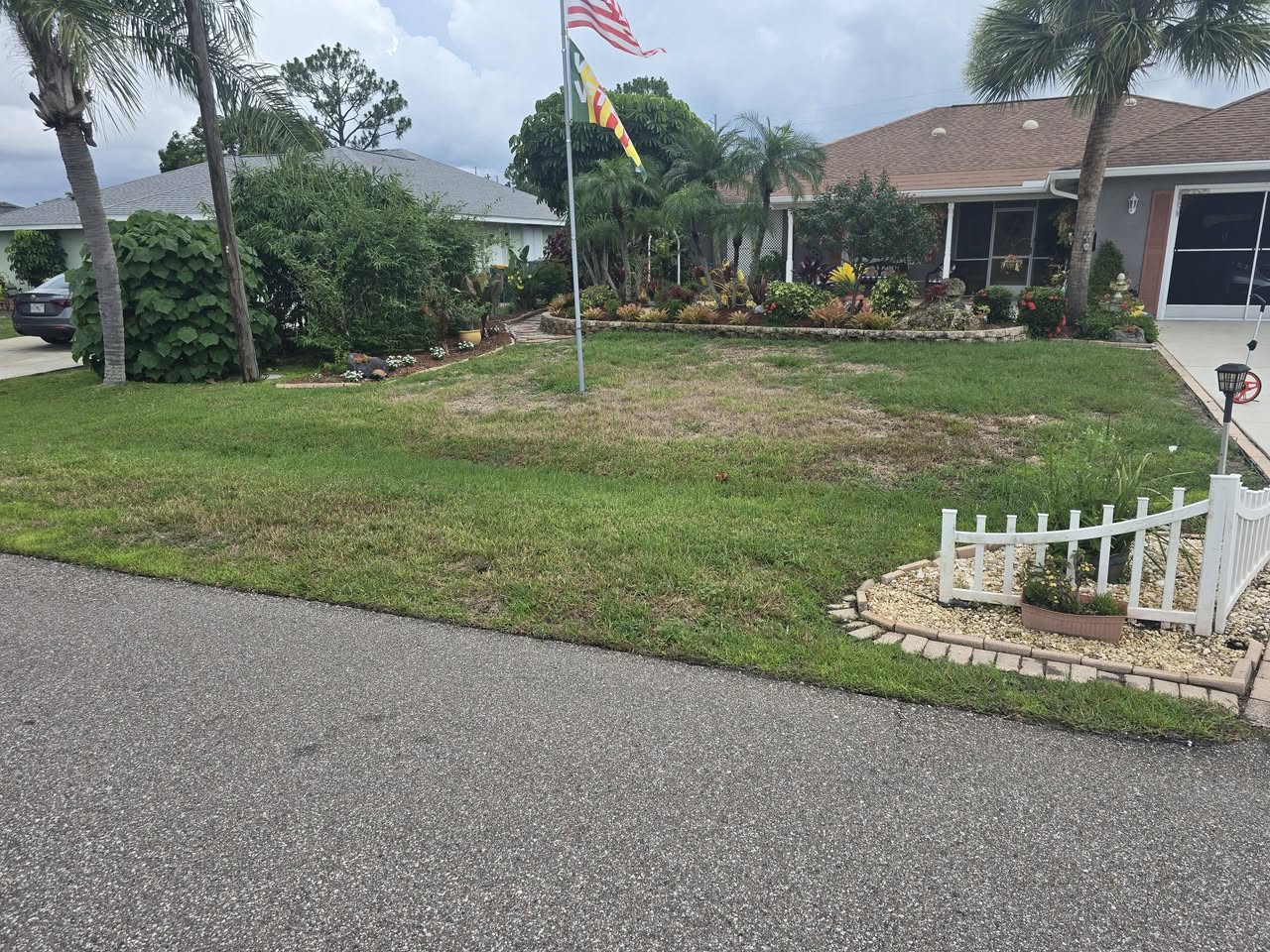 After — Bahia can look nice — Deep Creek sod renovation